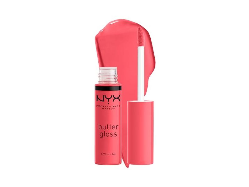 NYX Professional Makeup Butter Lip Gloss, 36 Sorbet, 0.27 fl oz/8 mL