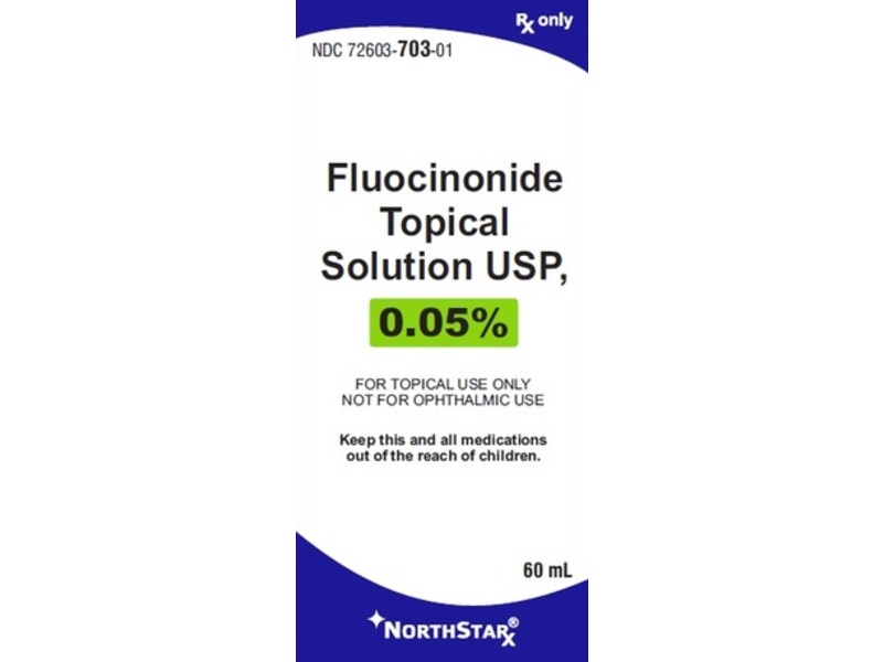 Fluocinonide Topical Solution USP, 0.05%, 60 mL, NorthStar (Rx)