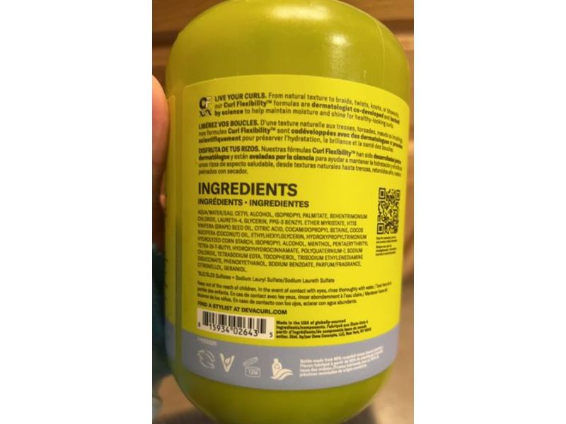 Deva Curl No-Poo Original Cleanser Shampoo, Moisture, 32 fl oz/ 946 mL