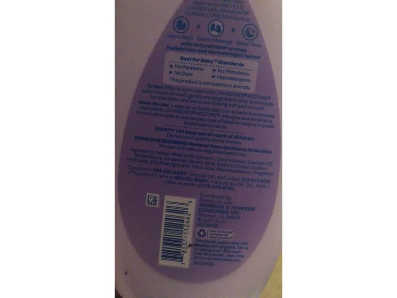 Johnson's Bedtime Baby Lotion, 27 fl oz (798 mL)