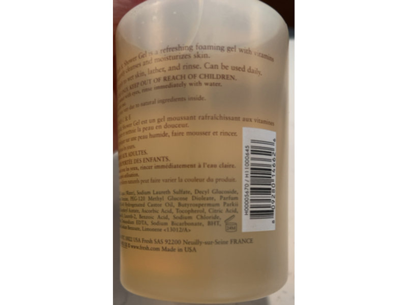 Fresh Life Bath & Shower Gel, Vitamin C & E, 10 fl oz/300 mL