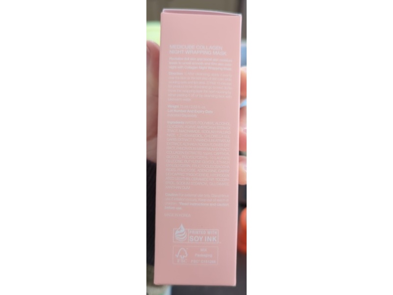 Medicube Collagen Night Wrapping Mask, 2.53 oz/75 mL