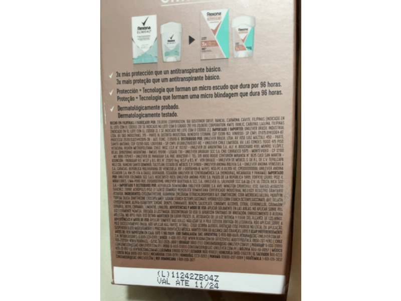 Rexona Clinical Deodorante Creme, Clean Scent, 48 g