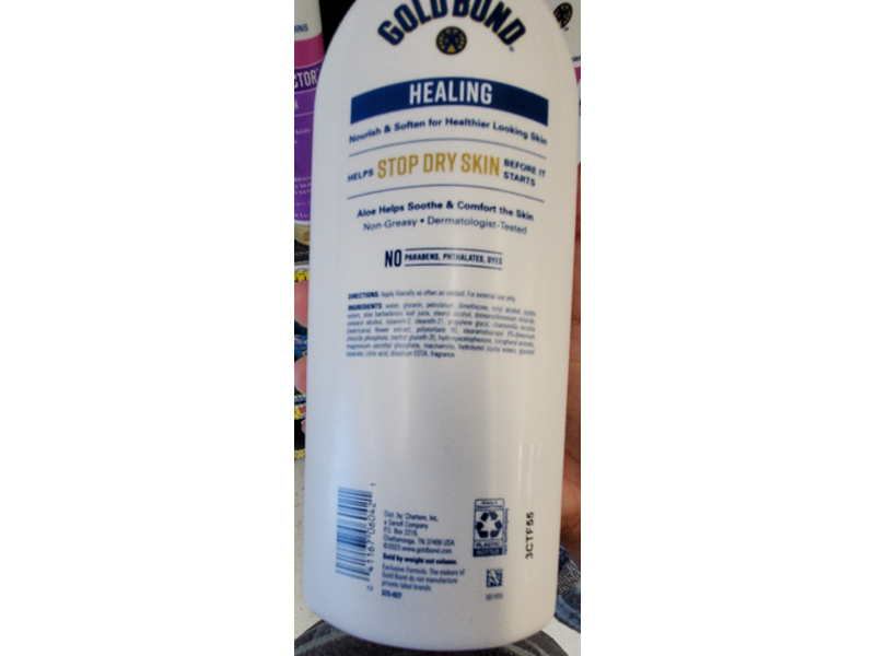 Gold Bond Healing Hydration Lotion, Aloe, 24 oz/680 g