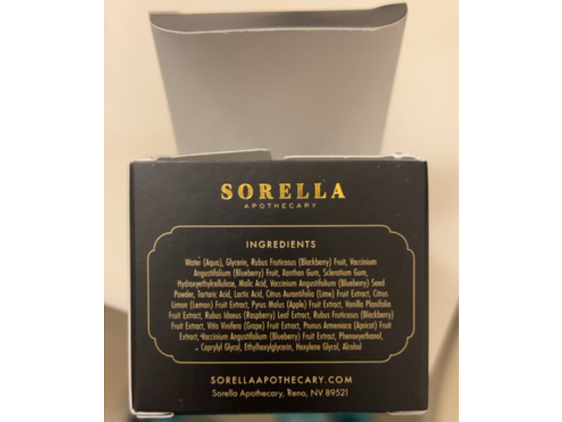 Sorella Fruitfoliant, Blackberry Lime, 2 fl oz/59 mL