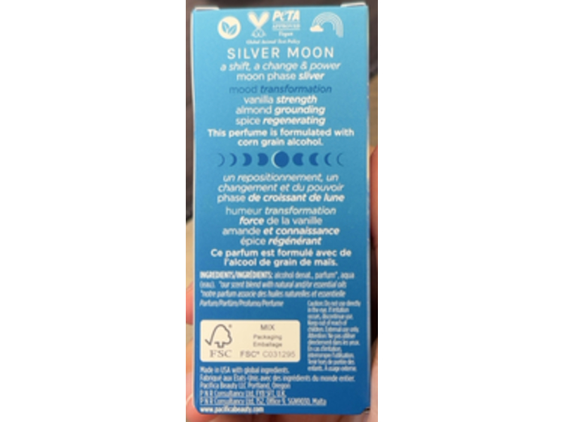 Pacifica Silver Moon Perfume,1 fl oz/29 mL