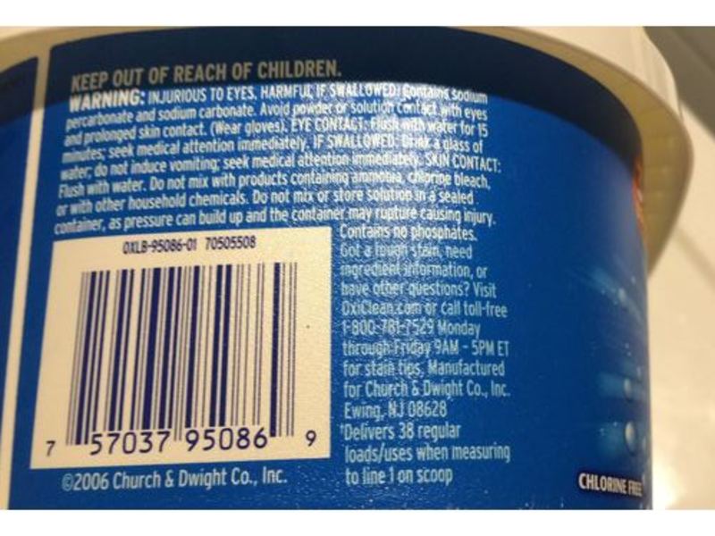 OxiClean Versatile Stain Remover, 0.802 kg/1.77 lb