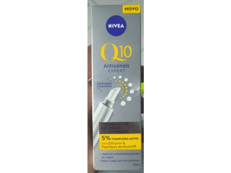 Nivea Q10 Anti-Wrinkle Expert Targeted Wrinkle Filler Serum, 15 mL