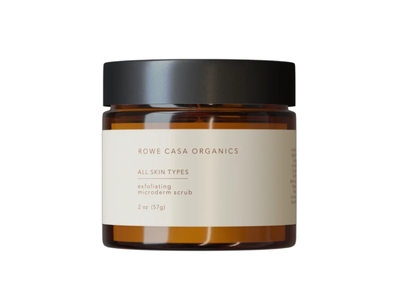 Rowe Casa Organics Exfoliating Microderm Scrub, 2 oz/57 g