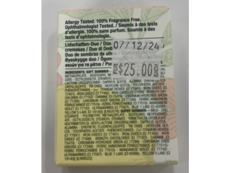 Clinique All About Eye Shadow Duo, 03 Starlight Starbright, 0.05 oz/1.7 g