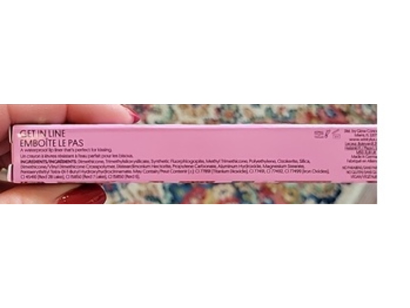 Winky Lux Waterproof Lip Liner, Dirty Love, 0.11 oz/0.32 g