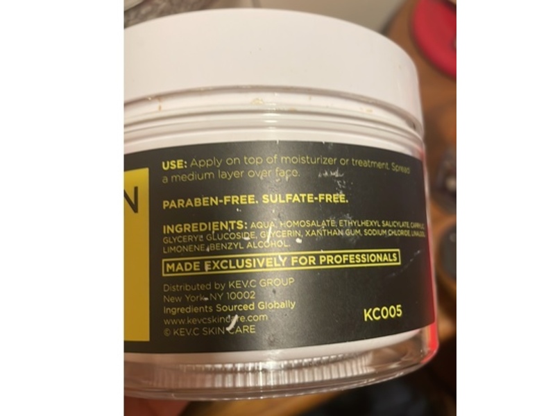 Kev.C Skin Care Sunscreen Coverage, SPF 45+, 16.96 fl oz/500 mL