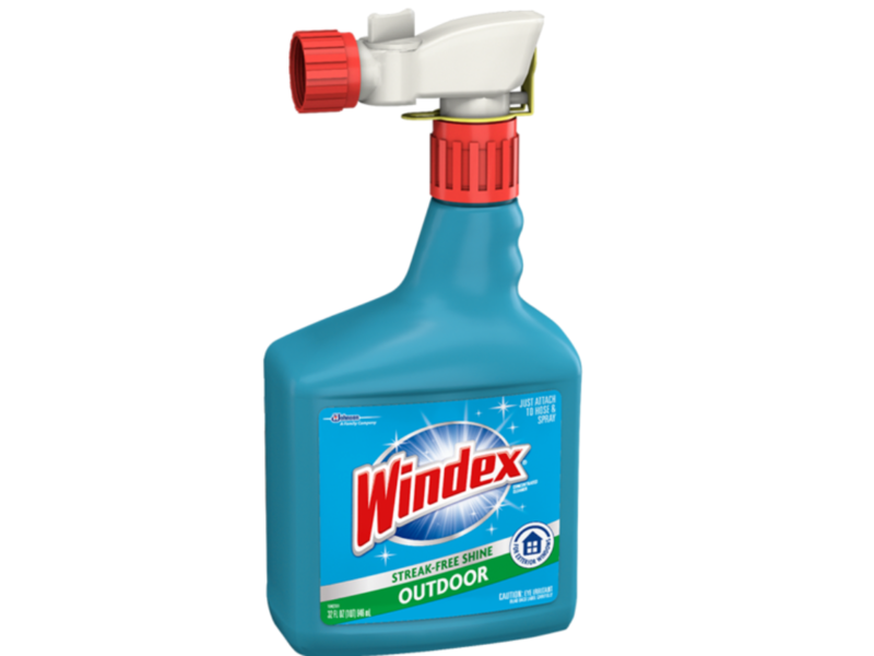 Windex Outdoor Glass & Patio Concentrated Cleaner, 32 fl oz/946 mL