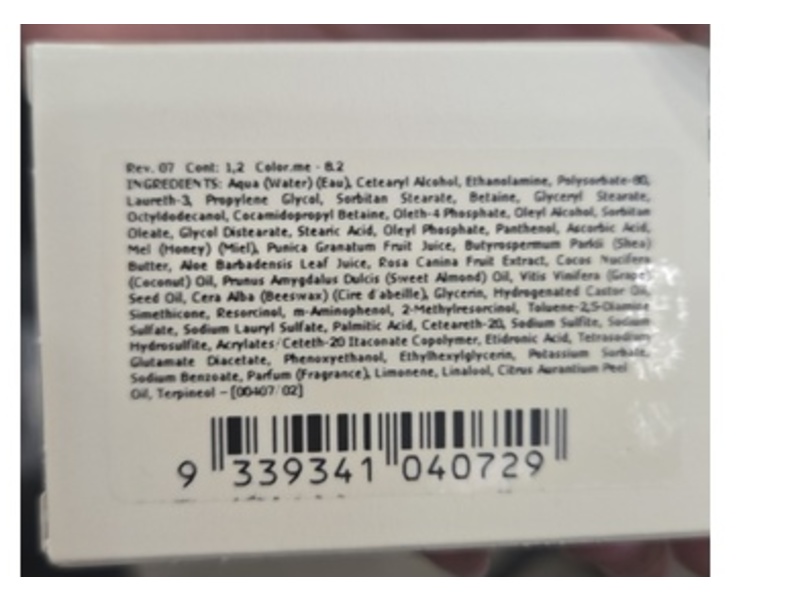 Kevin Murphy Color.Me Permanent Hair Dye, 8.2 Light Blonde Beige, 3.3 fl oz/100 mL