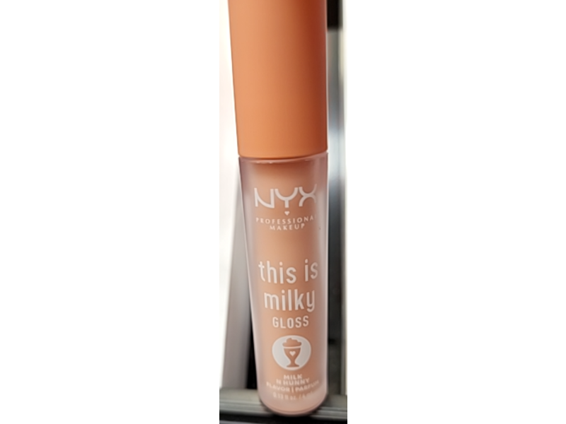 Nyx Professional Makeup This Is Milky Gloss, Milk N Hunny, 0.13 fl oz/4 mL