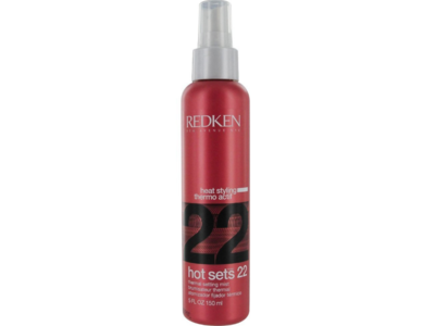 Redken Hot Sets 22 Heat Styling Setting Mist, 5 fl oz/150 mL