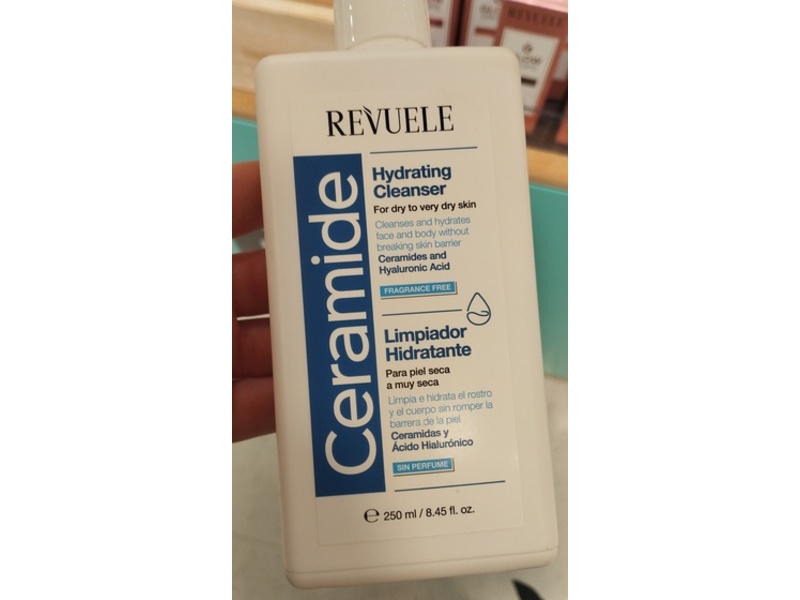 Revuele Ceramide Hydrating Cleanser, 8.45 fl oz/250 mL
