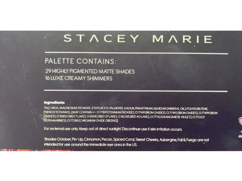 Bperfect Carnival The Antidote Stacey Marie Eyeshadow Palette