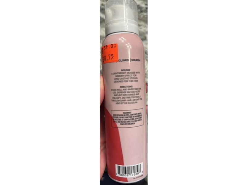 Better Not Younger Wake Up Call Volumizing Mousse, 5.5 fl oz/156 g