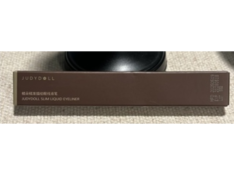 Judy Doll Slim Liquid Eyeliner, Black, 0.014 oz/0.4 g