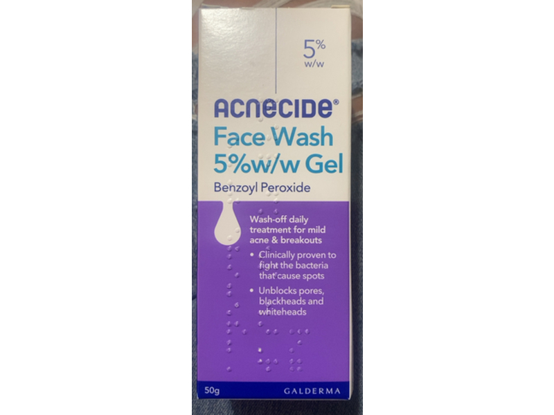 Acnecide Face Wash Gel, 50 g