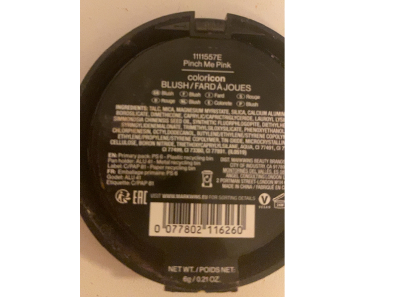 Wet N Wild Color Icon Blush, Pinch Me Pink, 0.21 oz/6 g