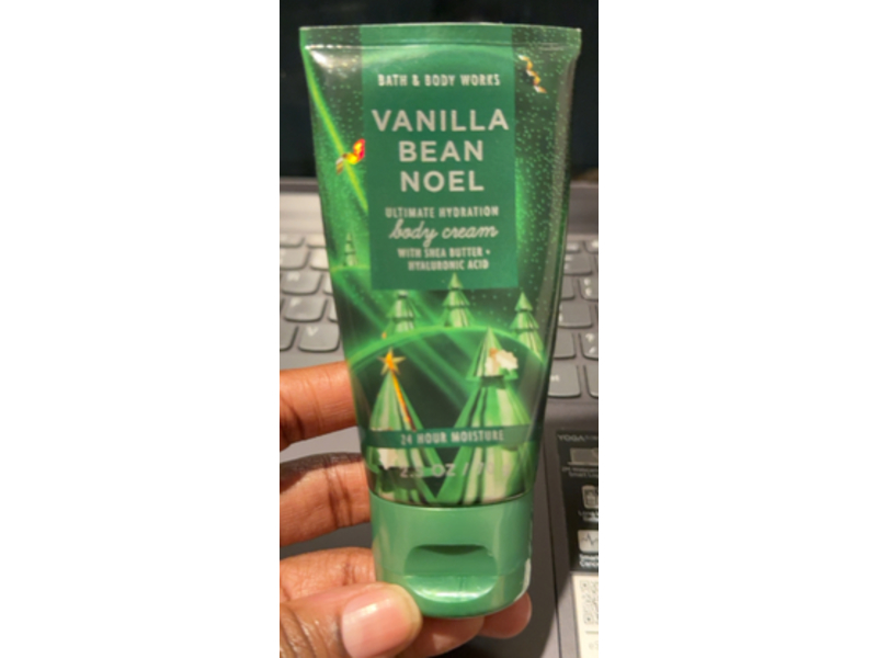 Bath & Body Works Body Cream, Vanilla Bean Noel, 2.5 oz/70 g