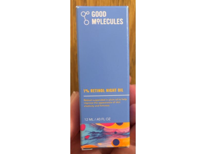 Good Molecules 1% Retinol Night Oil, 0.40 fl oz/12 mL