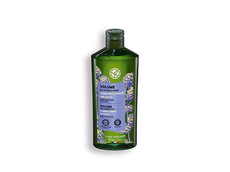 Yves Rocher Volume Plumping Shampoo, Quinoa Peptides, 10.1 fl oz/300 mL