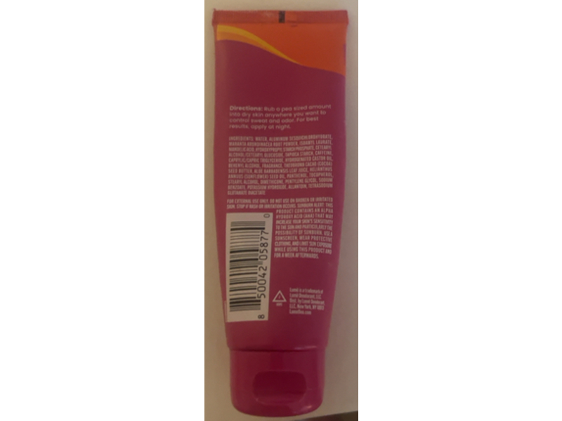 Lume Whole Body Deodorant, Clean Tangerine, 3.0 oz/85 g