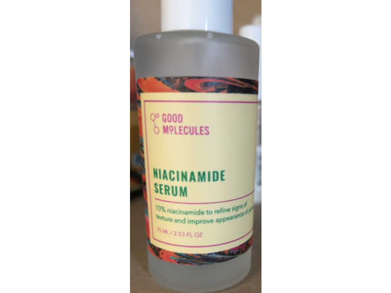 Good Molecules Serum, Niacinamide, 2.53 fl oz/75 mL