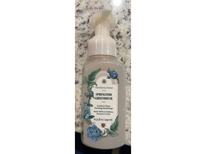 Bath & Body Works Gentle & Clean Foaming Hand Soap, Springtime Greenhouse, 8.75 fl oz/259 mL