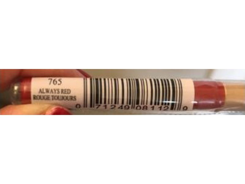 L'Oreal Paris Colour Riche Lip Liner, 765 Always Red, 0.007 oz