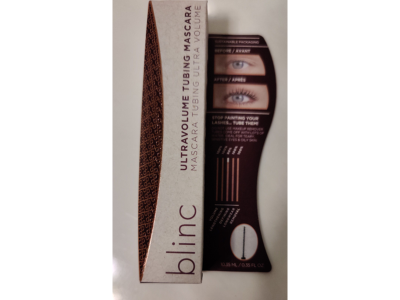 Blinc Ultravolume Tubing Mascara, 01 Black, 0.35 fl oz/10.35 mL