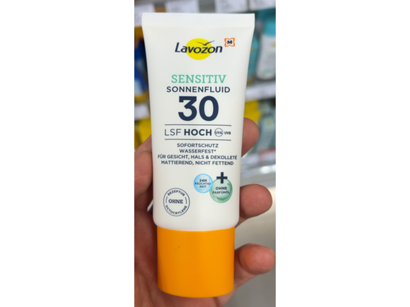 Muller Lavozon Sensitive Sunscreen Fluid, SPF 30, 50 mL