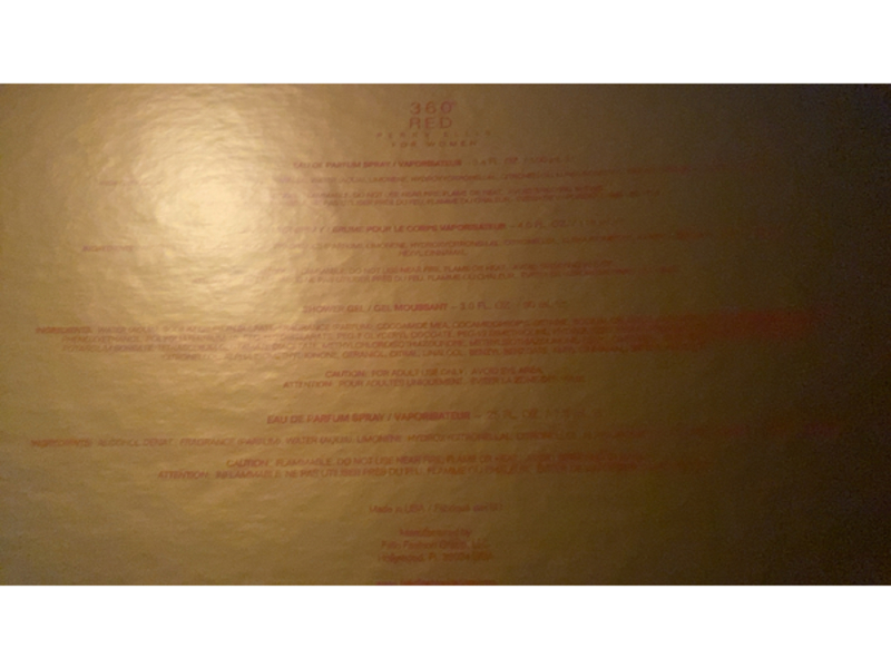 Perry Ellis Women's Body Mist Spray, 360 Red, 8.0 fl oz