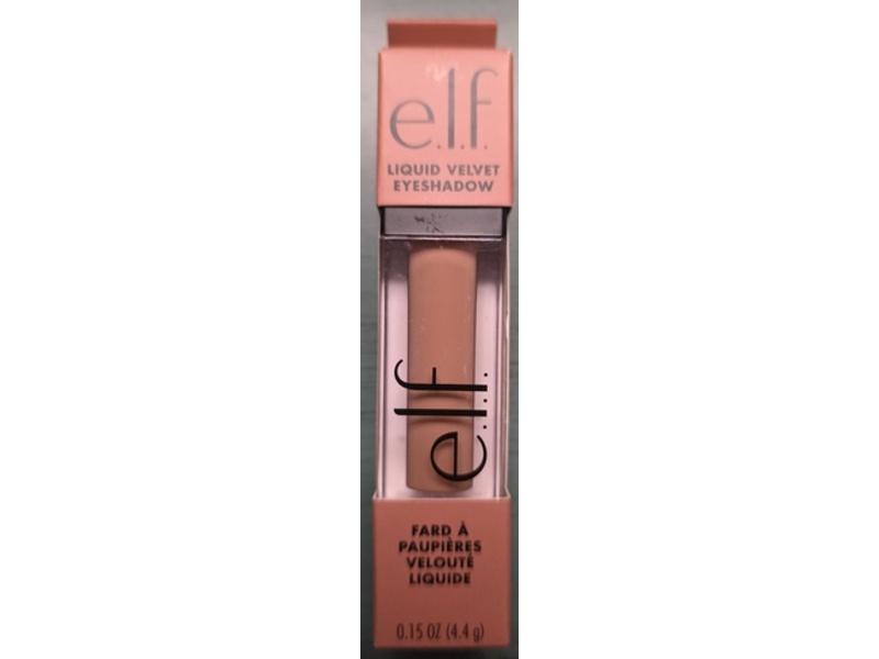 e.l.f. Liquid Velvet Eyeshadow, Beige & Boujee, 0.15 fl oz/4.4 g