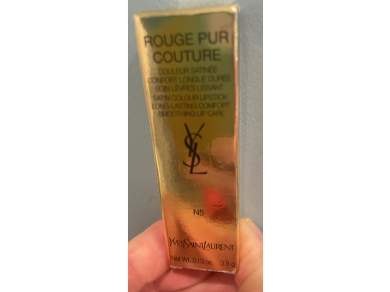 Yves Saint Laurent Rouge Pur Couture Satin Colour Lipstick, N5, 0.13 oz/3.8 g