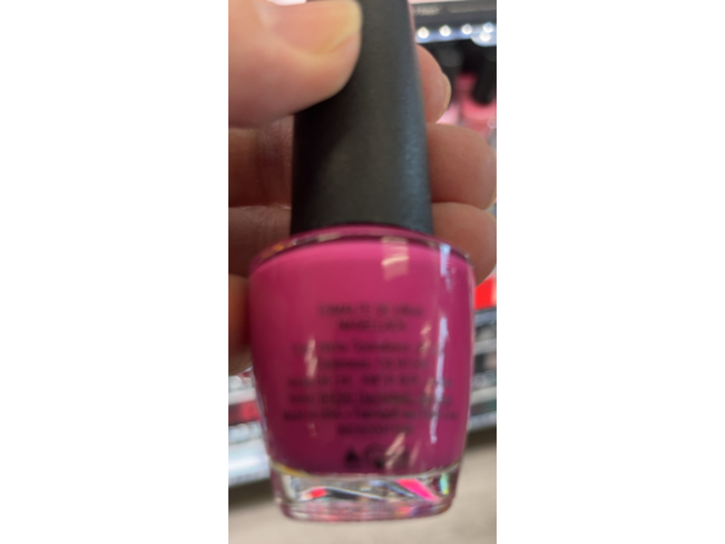 O.P.I Nail Lacquer, No Turning Back From Pink Street, 0.5 oz/13 mL