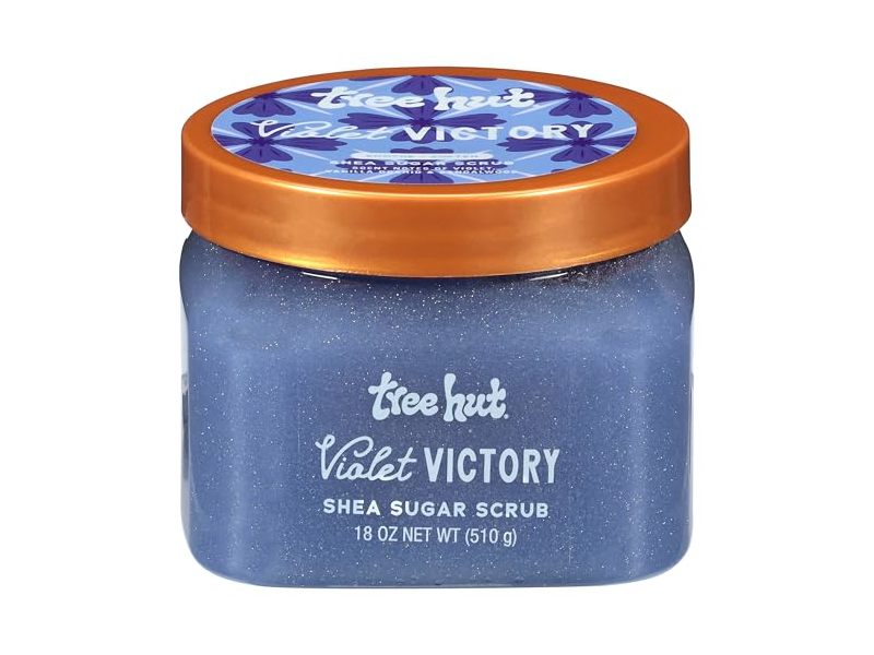 Tree Hut Violet Victory Shea Sugar Scrub, 18 oz/510 g