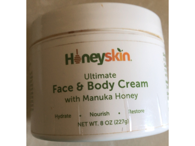 Honeyskin Ultimate Face & Body Cream, 8 oz/227 g