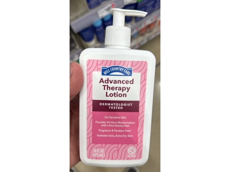 Hill Country Fare Advanced Therapy Lotion, 16 fl oz/473 mL