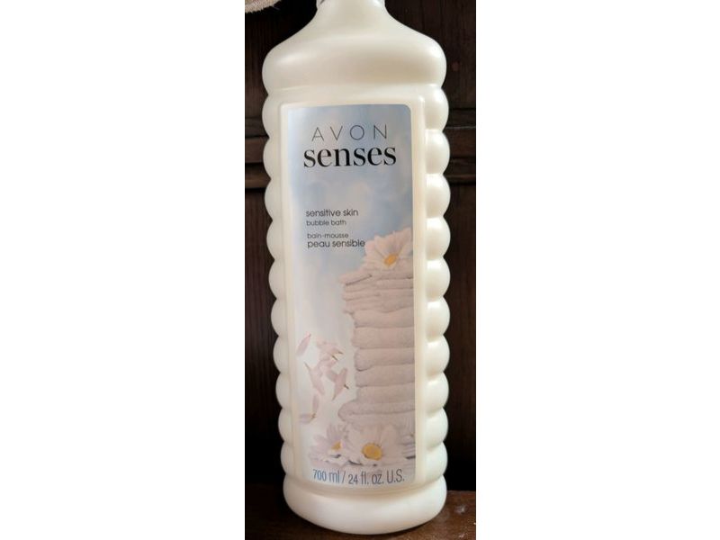 Avon Senses Sensitive Skin Bubble Bath, 24 fl oz/700 mL
