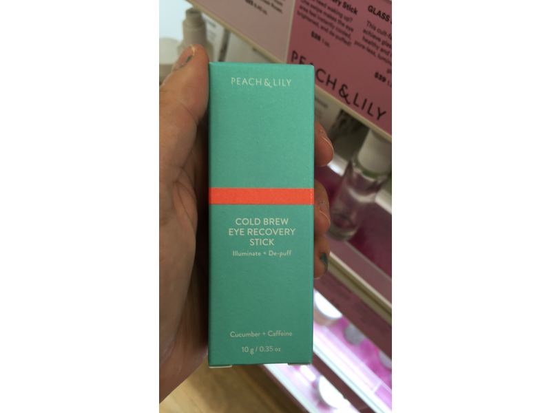 Peach & Lily, Cold Brew Eye Recovery Stick, 0.35 oz/10 g