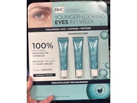 RoC Hydration + Replumping Eye Cream, Hyaluronic Acid + Caffeine + Peptides, 0.6 fl oz/17.7 mL, Pack Of 3 - thumbnail 2