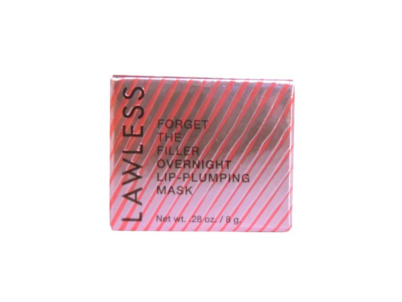 Lawless Forget The Filler Overnight Lip Plumping Mask - Cherry Vanilla - A Sheer Cherry