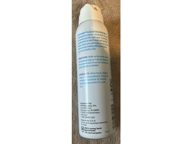 CVS Health Perineal Cleansing Spray, 4 oz/113 g