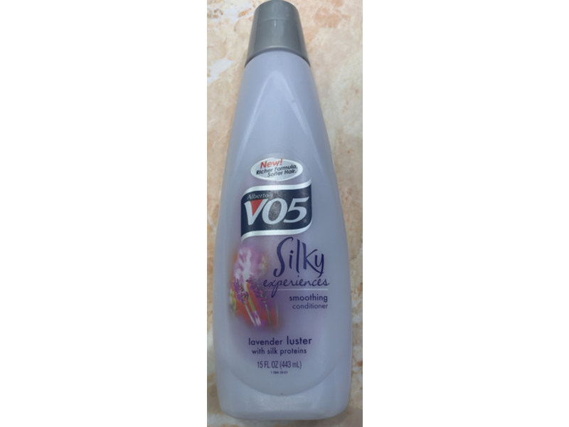 Alberto VO5 Silky Experiences Smoothing Conditioner, Lavender Lust, 15 fl oz/443 mL