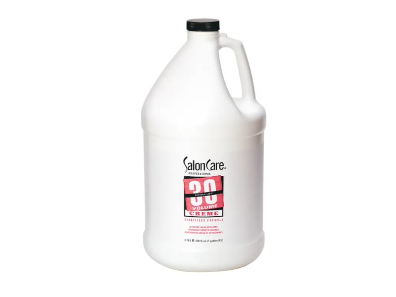 Salon Care 30 Volume Creme Developer, 128 fl oz/3.78 L