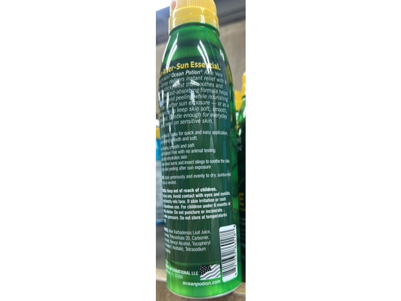 Ocean Potion Aloe Continuous Spray, 5.5 oz/156 g